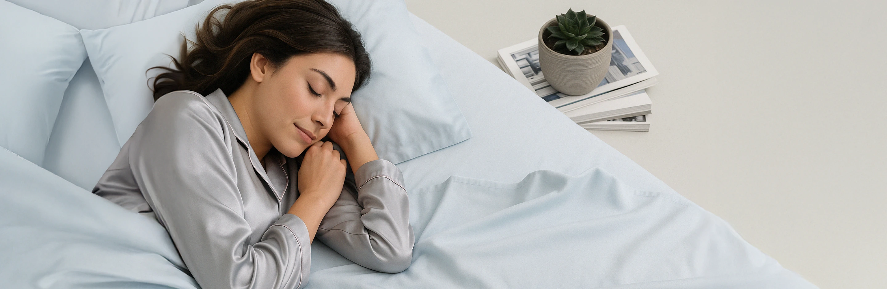 Woman sleeping peacefully